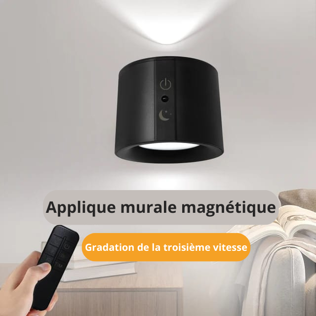 Lampe Murale LED Moderne – Rotation à 360° et Design Élégant